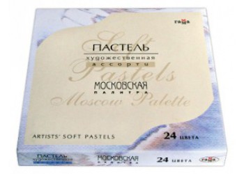 Пастель сухая Московская палитра 24 цв