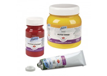 Белила титановые акрил Ладога 100мл