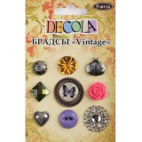 "Decola" Брадсы "Vintage", 9 шт.