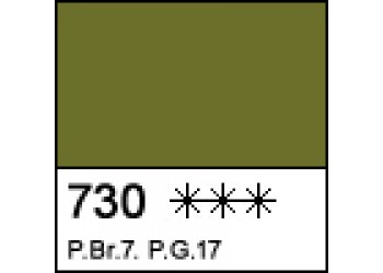 Земля зеленая акварель кювета 2,5 мл