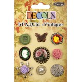 "Decola" Брадсы "Vintage", 9 шт.