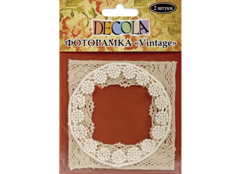 "Decola" Фоторамка-наклейка кружевная "Vintage", 2 шт